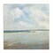 Stupell Industries Distant Beach Shoreline with Clouds Canvas By Sally Swatland